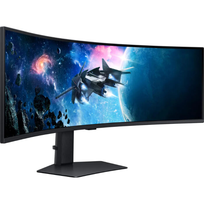 Moniteur Samsung Odyssey G9, 49 pouces, DQHD 5120 x 1440 pixels, 1 ms, 240 Hz, courbé, gaming