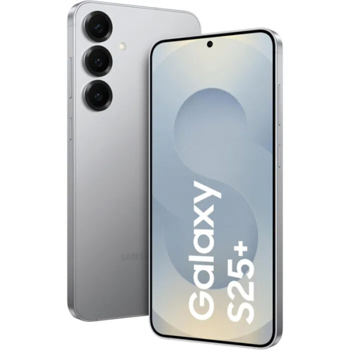 Smartphone Samsung Galaxy S25+, 256 Go, 6,7 pouces, 12 Go de RAM, 5G, Android 15, ombre argentée